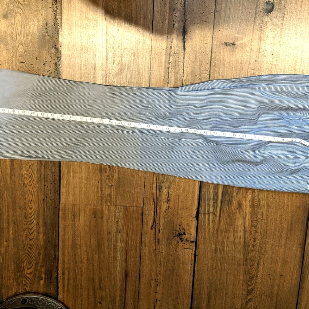 Blue&white pin stripe cotton pants size 10